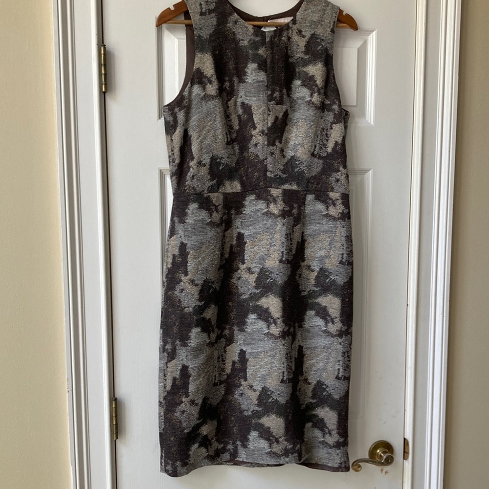 Banana republic new with tags A-line dress with metallic threading